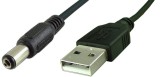 Cablu de alimentare USB - DC tata, 2,1x5,5x11mm, lungime 1,5m - 127952