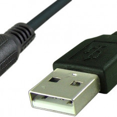 Cablu de alimentare USB - DC tata, 2,1x5,5x11mm, lungime 1,5m - 127952