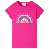 Tricou pentru copii, roz &icirc;nchis, 116
