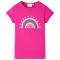 Tricou pentru copii, roz &icirc;nchis, 116