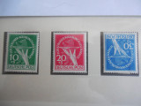 Serie timbre nestampilate Germania Berlin Vest, Nestampilat