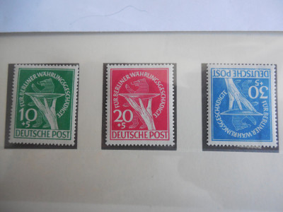 Serie timbre nestampilate Germania Berlin Vest foto