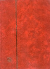 CLASOR TIMBRE 8 FILE/16 PAGINI NEGRE, MARCA LEUCHTTURM, FABRICAT GERMANIA, SIGILAT