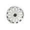 Set 4 capace roti Cu Inel Cromat Trend R15 Compatibil Cu Mini