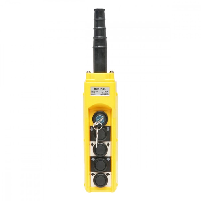 Telecomanda industriala cu 4 comenzi si contact general cu cheie 12V Breckner Germany