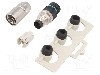 Conector M8, 3 pini, clasa etanseitate IP67, WEIDM&Uuml;LLER - 1784040001 SAIS-3-IDC M8 SMALL