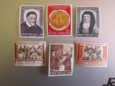 VATICAN SERIE MNH/MH=91 foto