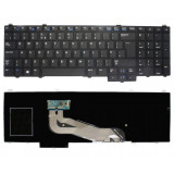 Tastatura laptop noua DELL Latitude E5540 Black Big Enter Backlit US