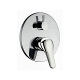BATERIE MONOCOMANDA INGROPATA TIEMME G05 GAMMA CU DEVIATOR PENTRU CABINA DUS CROM