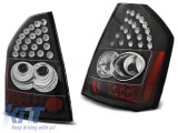 Set de stopuri LED de tuning potrivit pentru Chrysler 300C/300 2009-2010 cu baza neagra, stanga si dreapta Performance AutoTuning