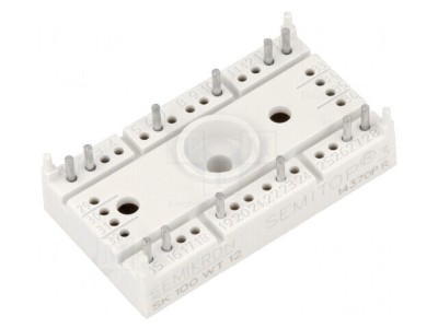 Modul Tiristor Opoziție 1.2kV 101A SEMITOP3 foto