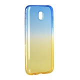 Husa SAMSUNG Galaxy J5 2017 - Gradient TSS, Albastru/Auriu