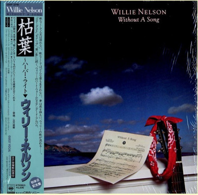 Vinil &amp;quot;Japan Press&amp;quot; Willie Nelson &amp;ndash; Without A Song (EX) foto