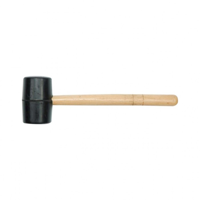 Ciocan din cauciuc cu coada din lemn 70 mm Vorel 33900