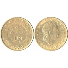 Italia 1978 - 200 lire, circulata