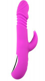 Vibrator Rabbit Heating 3 Modes Thrusting 7 Modes Vibrating Silicon USB Mov 24 cm Passion Labs