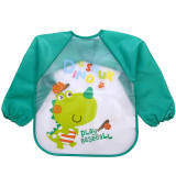 Cumpara ieftin Baveta impermeabila cu manecute lungi - Dinosaur, Superbaby