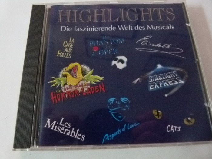 Musicals- highlights , cd