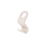 Set 10 Carlige din PVC, pentru Agatare si Organizare Umerase Haine, Alb, CBD CORAL BEST DEALS Alb 10 5 cm 2 cm 5 cm Alb 10