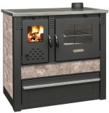 Soba de gatit pe lemne Strend Pro PANONIA, Mocca, evacuare dreapta