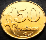 Cumpara ieftin Moneda exotica 50 TYIYN - REPUBLICA KYRGYZSTAN, anul 2008 * cod 4026, Asia