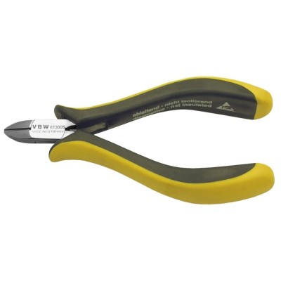 Cleste cu taiere laterala ESD/EPA pentru electronice, 120mm, 1.5mm la HRC 19 si 0.8mm la HRC 48 foto