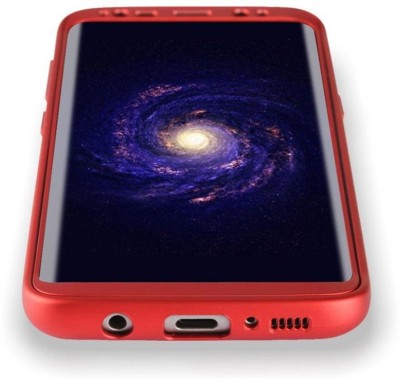 Husa FullBody Silicon MyStyle Red pentru Samsung Galaxy S8 Plus acoperire completa 360 grade cu folie de protectie gratis foto