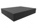 Carcasă oțel negru 356x432x76mm