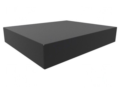 Carcasă oțel negru 356x432x76mm foto
