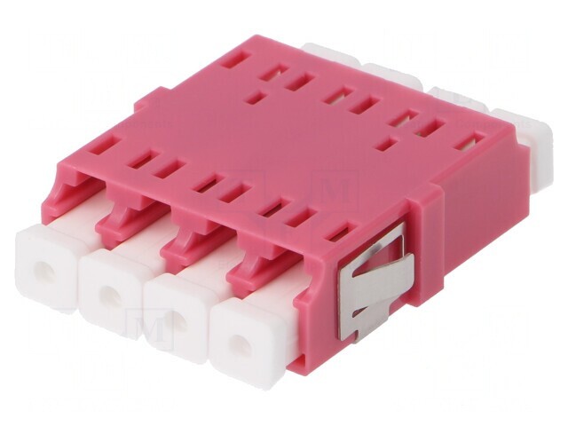 Conector Fibră Optică Quad Multimod LC Mamă