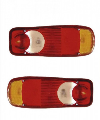 Set 2 lampi normale pentru autoutilitara/camion/remorca cu cablu foto