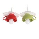 Cumpara ieftin Lustra &bdquo;Afternoon tea&rdquo; funky twins red-green