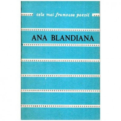 Ana Blandiana - Poeme - 115502 foto