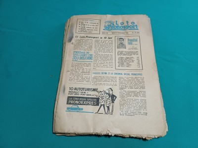 LOT 35 REVISTE LOTOPRONOSPORT * NUMERE ANUL 1966 * 888 foto