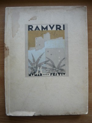 RAMURI - NUMAR FESTIV ( exemplarul nr. 63 ) - 1929 foto