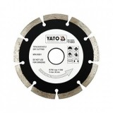 Disc diamantat segmentat Yato YT-6003, diametru 125mm, beton, granit