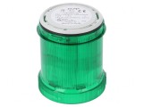 Semnalizator LED Verde 24V IP66 &Oslash;63x76mm