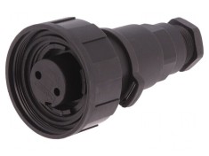 Conector Circular Mufa Mama 2 PIN Filet Interior PX0736/S foto