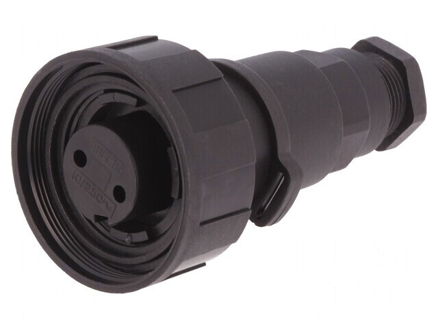 Conector Circular Mufă Mamă 2 PIN Filet Interior PX0736/S