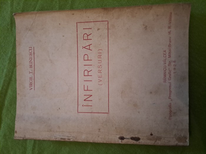 infiripari- V.Bunescu, princeps, 1928