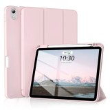 Husa iPad Air 4 2020 10.9 Techsuit Flex Trifold Pen, roz