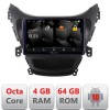 Navigatie HHyundai Elantra 2011-2013 5510-092 Android Octa Core 720p 4+64 DSP 360 camera carplay android auto CarStore Technology