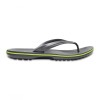 Slapi Crocs Crocband Flip Gri - Graphite/Volt Green, 36 - 39, 42, 43, 45, 46, 48