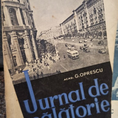 G. Oprescu - Jurnal de calatorie (1957)