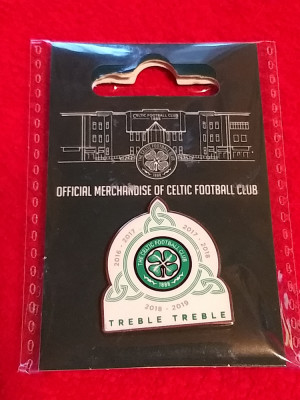 Insigna fotbal - CELTIC GLASGOW (produs nou, oficial) foto