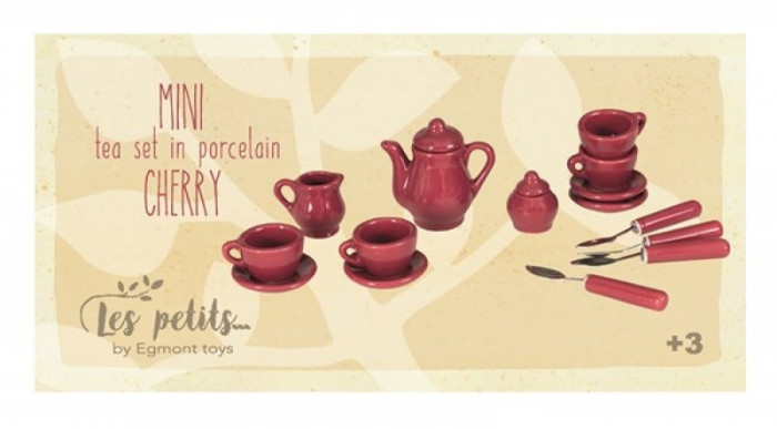 Set de joaca ceai din portelan miniaturi Egmont Cirese