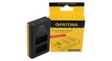 &Icirc;ncărcător USB dublu LCD PATONA f. Nikon EN-EL25 Z30 Z50 Z fc