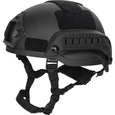 Casca Tactica MICH 2002 Velcro Neagra MFH foto