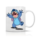 Cana alba personalizata - Stitch-28, INOVATIX&reg;. 330 ml