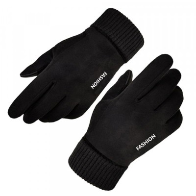 Manusi De Iarna Tactile Unisex Techsuit ST0010, Marime Universala, Negre foto